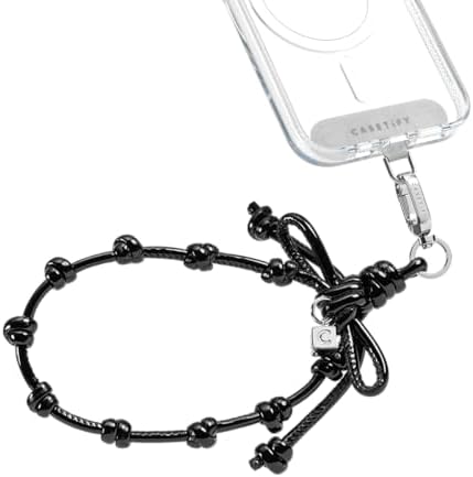 Amazon.com: CASETiFY Double End Rope Wrist Strap with Card - Black